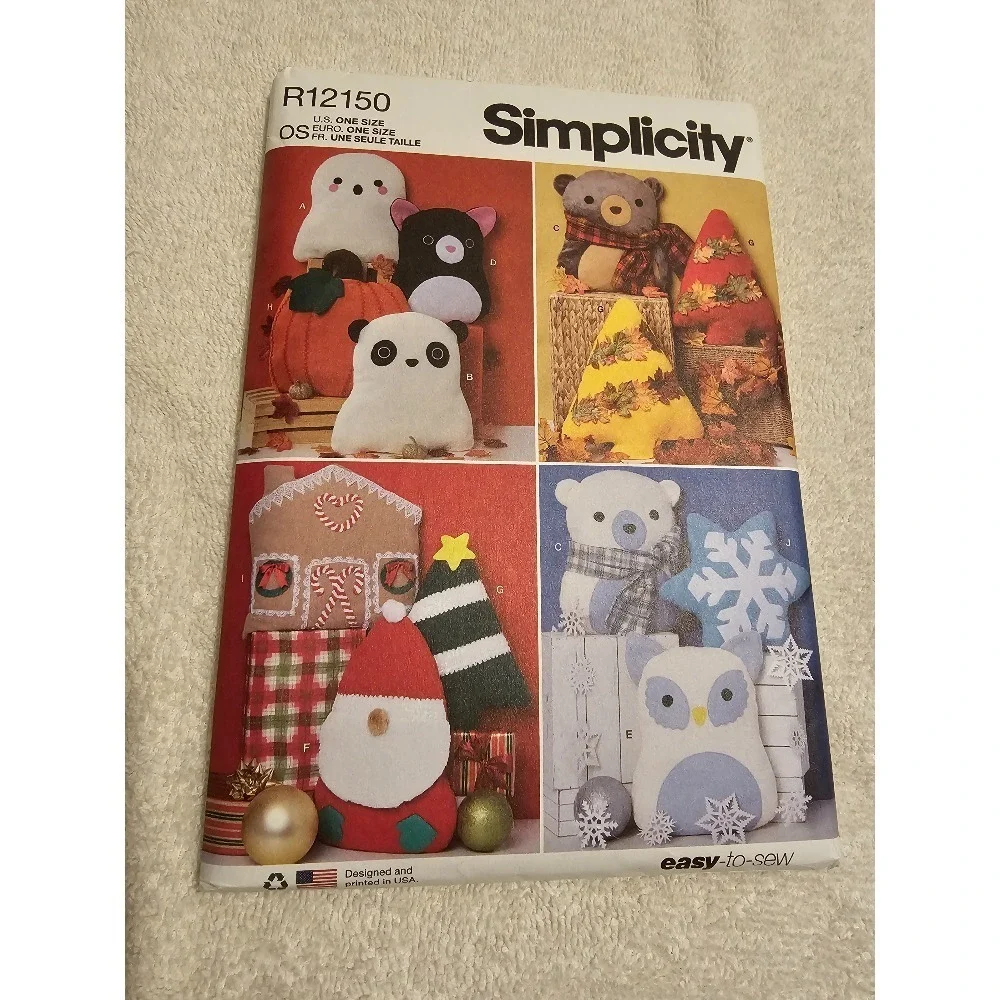 Simplicity R12150 R11214 Butterick B4368 McCall's‎ Craft's 9444